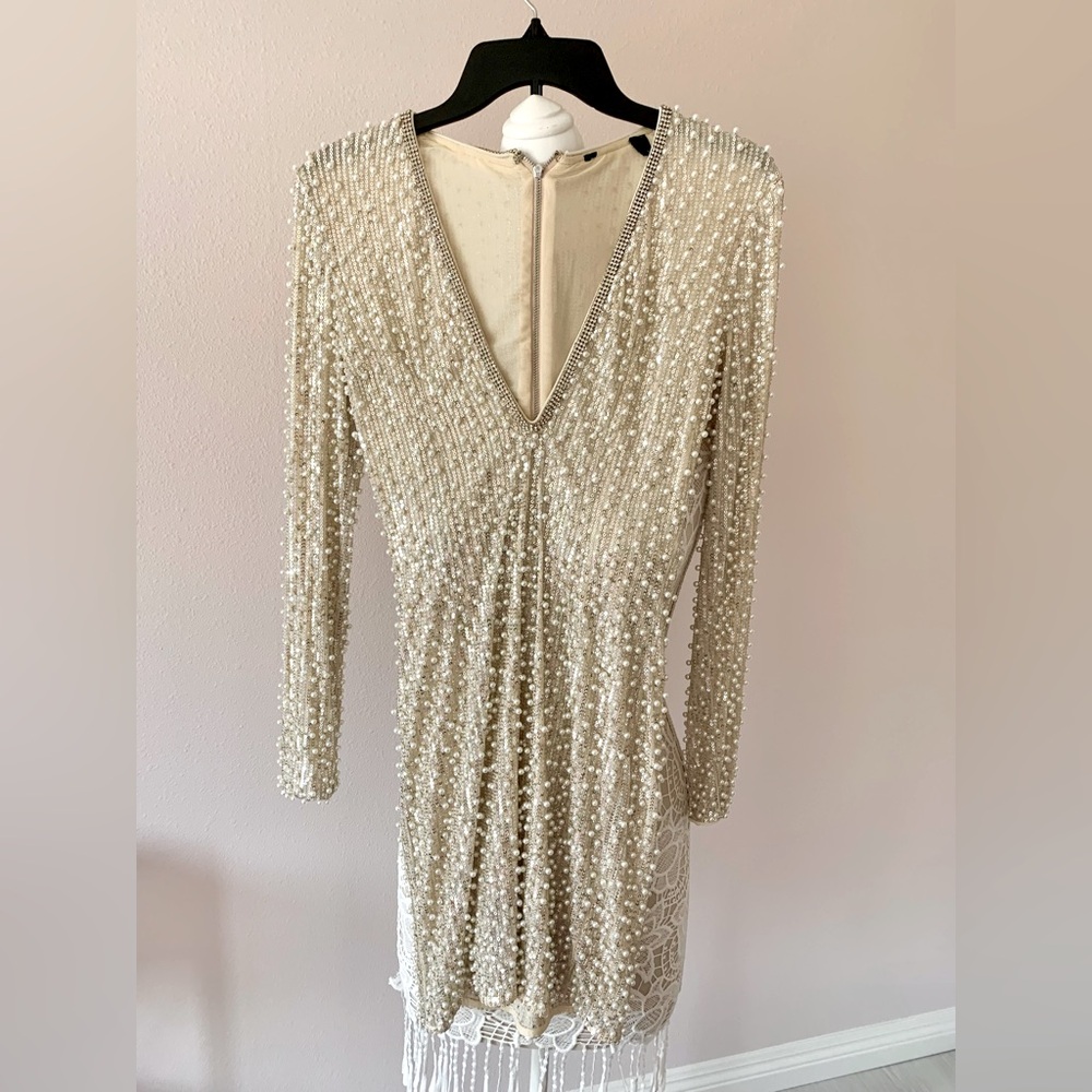 Beaded mini dress. Size small.